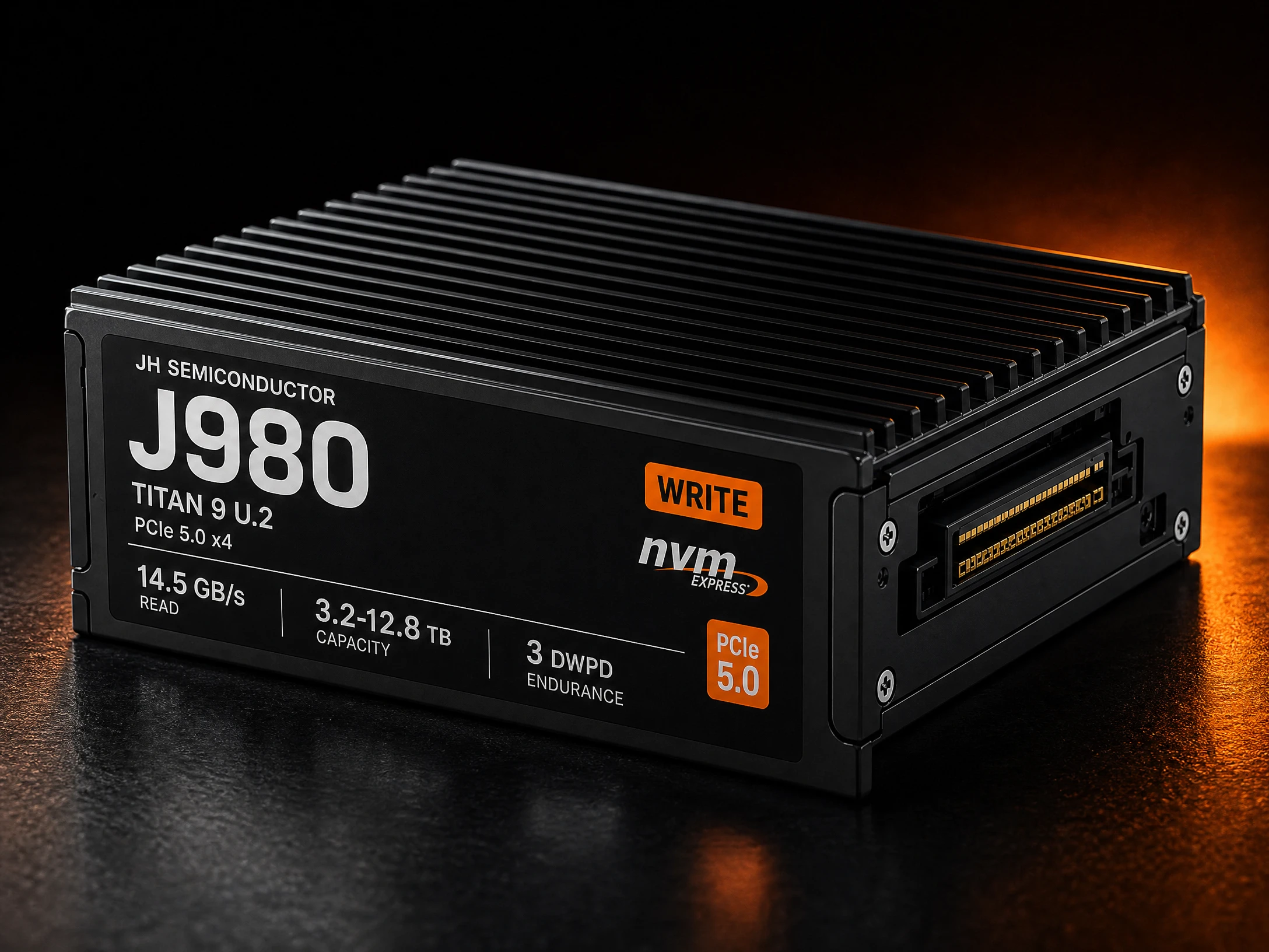 J980 — PCIe Gen5 企业级 NVMe SSD